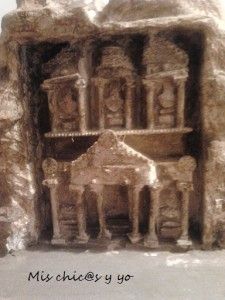 Maqueta carton pluma colegio