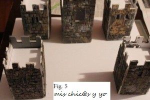 manualidad escolar castillo