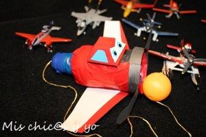 Planes Disney reciclando