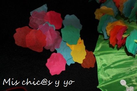Material collar de papel