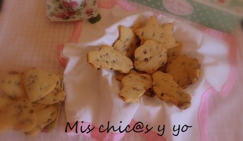 Galletas con chocolate