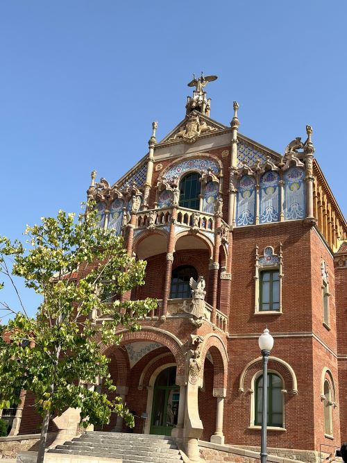 iglesia modernista en barcelona