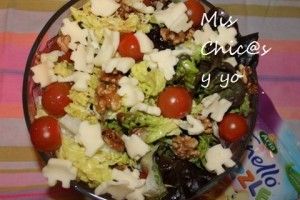 Ensalada queso