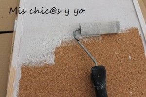 Pintar corcho