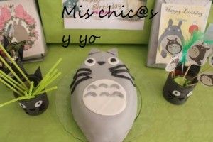 Tarta Totoro cumpleaños