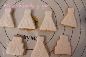 galletas tarta cmunión fondant