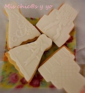 Galletas vestido comunión