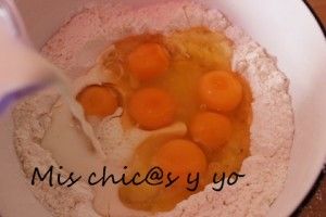 Ingredientes postre cerezas