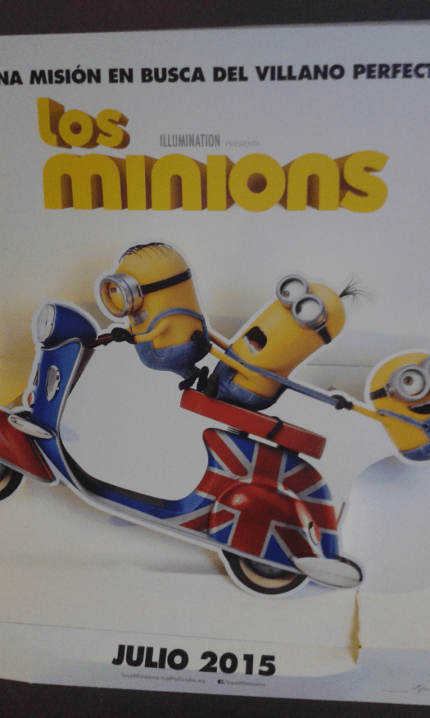 Cartel de la película de los Minions
