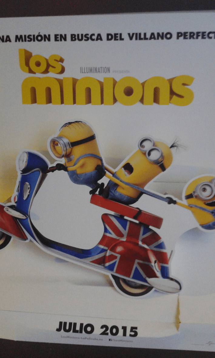 Cartel de la película de los Minions