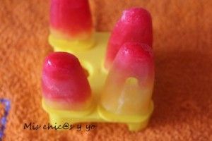 Helados caseros con niños