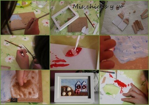 Collage marino paso a paso