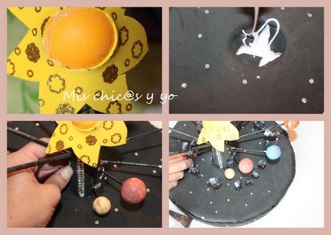Maqueta sistema solar paso a paso