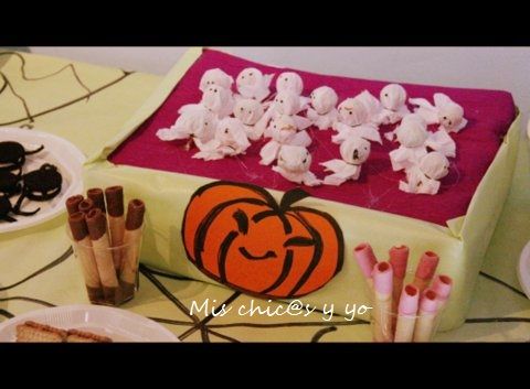 Fantasmas chupa-chups halloween