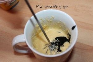 Preparacion mug cake