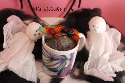 Mug cake terrorífico