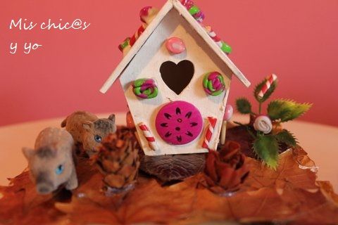 Manualidad infantil casa Hansel y Gretel