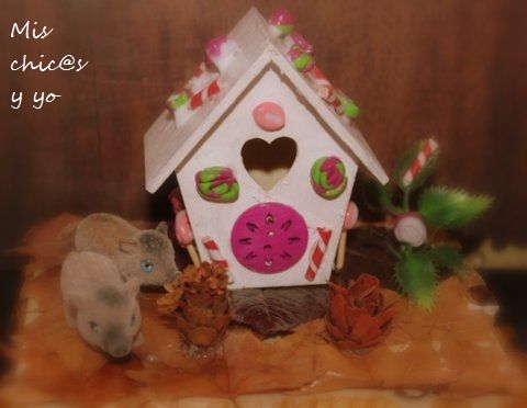 Manualidad otoño casita de Hansel y Gretel 