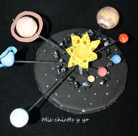 Maqueta colegio. Sistema Solar