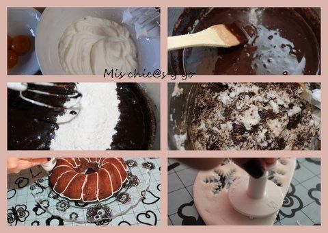 Bundt cake de Navidad paso a paso