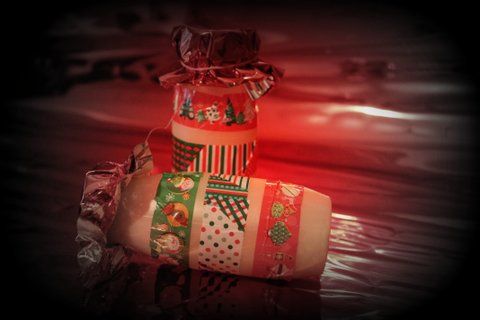 Maracas con botellas recicladas