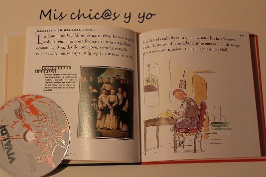 Libro CD de Vivaldi para niños