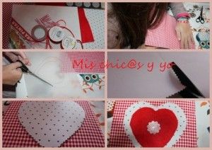 Manualidad corazon paso a paso
