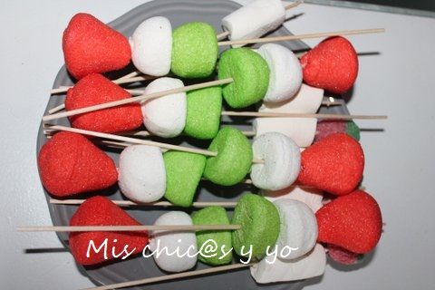 Centro de mesa de chuches