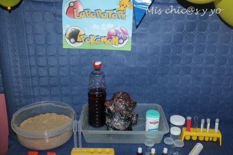 Cumpleaños ciéntificos niños