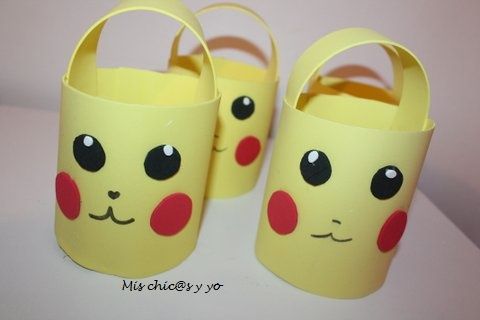Dulceros con motivo de Pikachu