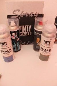 Pintura en spray para manualidades