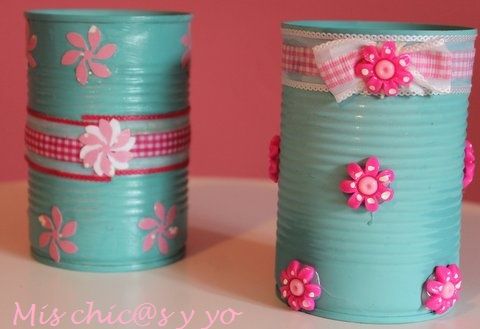 Manualidades de primavera: portalápices