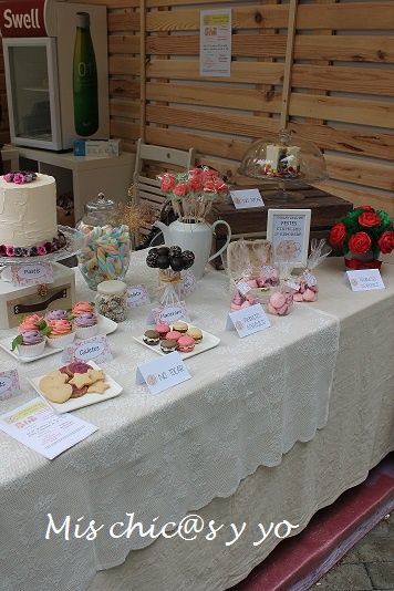 Puesto cupcakes