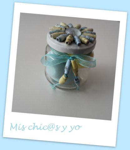 Decorar un tarro de cristal