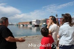 Visitas en familia cap a mar