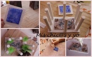 Peristilo, maqueta