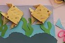 decorar cuaderno origami