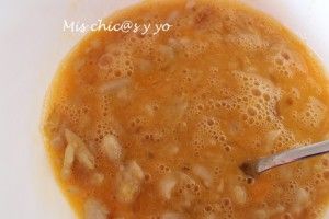 Tortilla de judías paso a paso