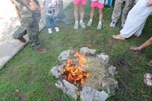 Taller familiar fuego Cantabria