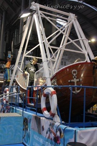 Barco pirata en el Festival de la Infancia