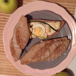 Bocadillo de paté atún