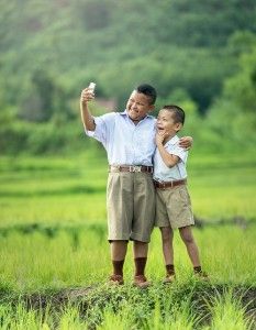 móvil uso niños