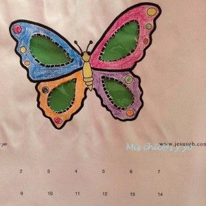 Calendario Manualidades con mis hijas Mayo