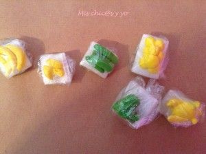 Fruteria de súper, maqueta para el colegio