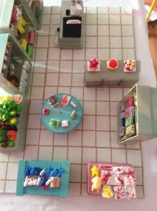 Maqueta escolar Hipermercado