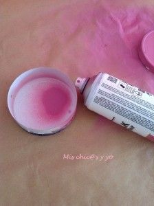 Manualidad con chalk paint