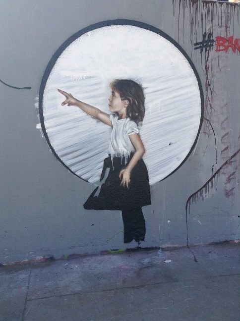 Reinterpretación de Banksy
