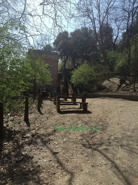 zona picnic pantano de Vallvidrera