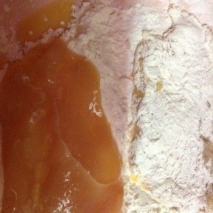 Pollo rebozado Maizena