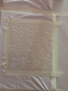 Estampar con stencil